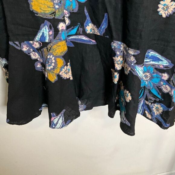 Free People Summer in Tulum Linen Blend Tunic - Picture 7 of 10